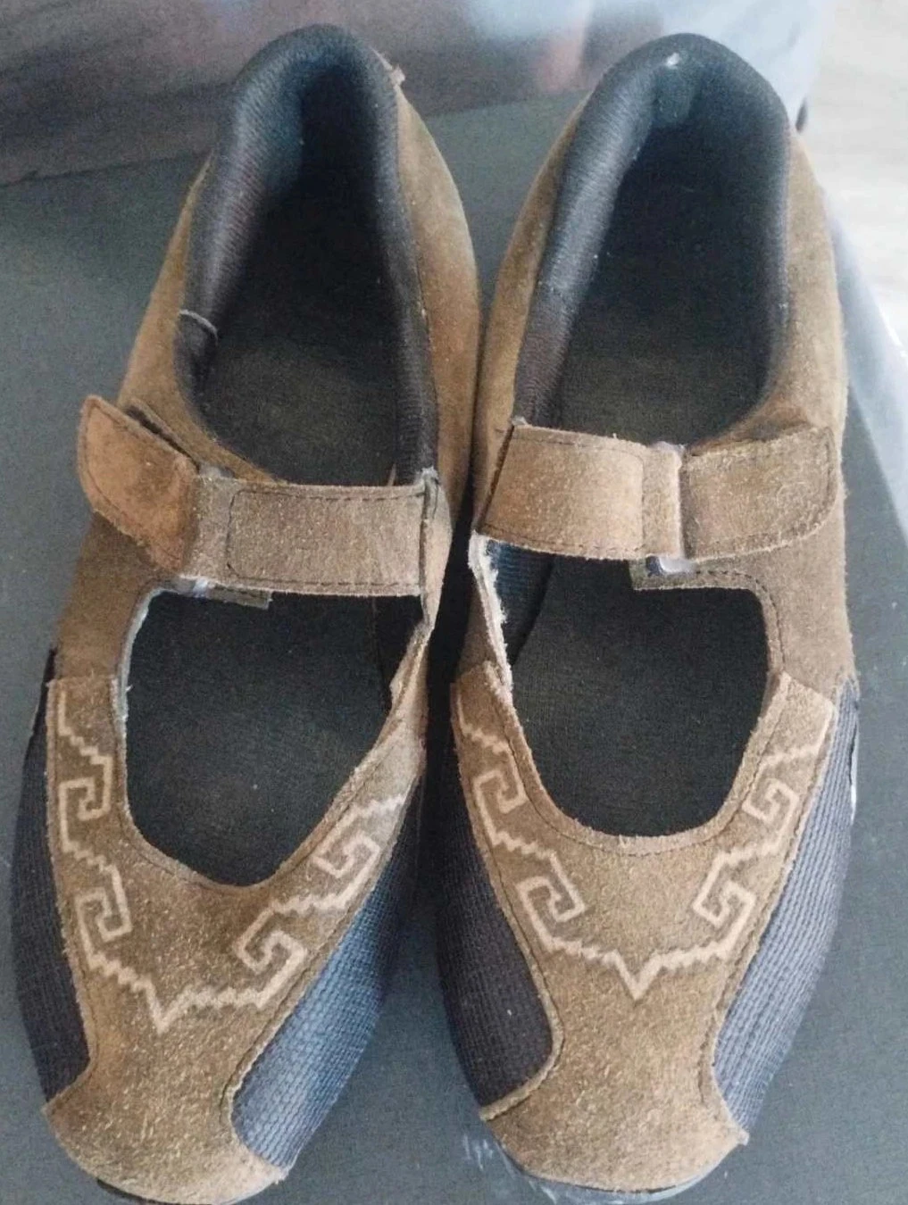 Women's soft shoes, Black/khaki, Size 39 – photo 3
